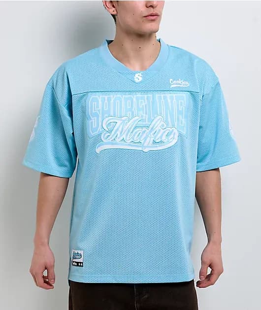 Baby Blue Football Jersey