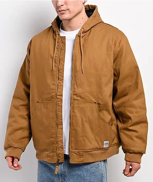 Bass Creek Outfitters Quilted Wheat Canvas Jacket — image 1 of 1