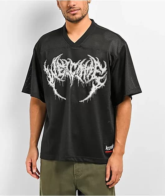 Blitz Black Football Jersey — image 1 of 1