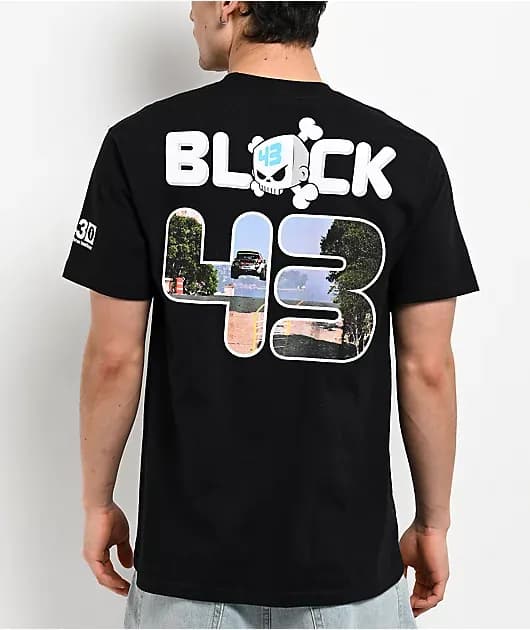 Block House Racing Block43 Black T-Shirt — image 1 of 1