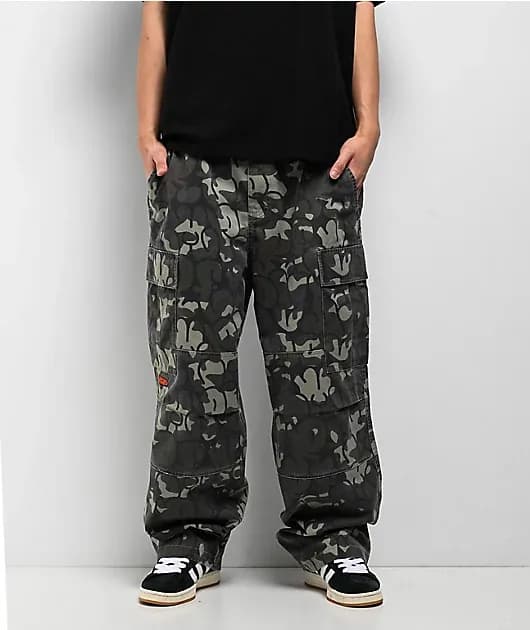Bubble Camo Ultra Loose Cargo Pants — image 1 of 1
