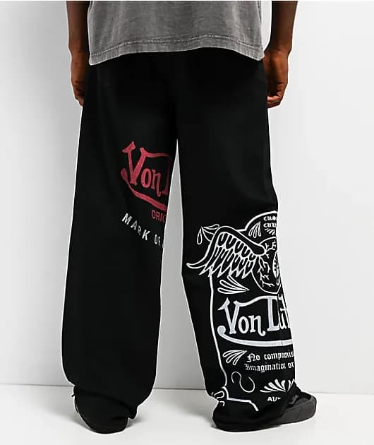 Cannonball Black Baggy Jeans — image 1 of 1