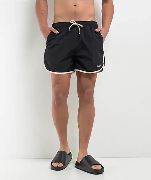 Carb Black Board Shorts — image 1 of 1