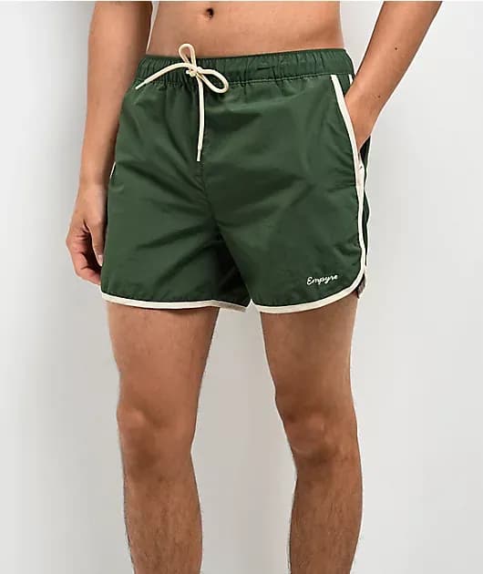 Carb Dark Green Board Shorts — image 1 of 1