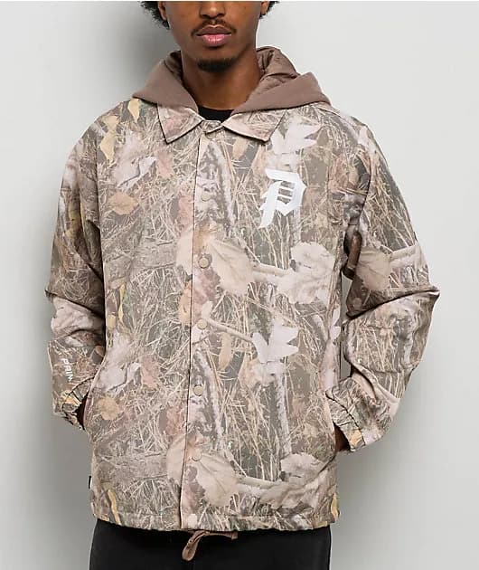 Carter 2fer Camo Coaches Jacket — image 1 of 1