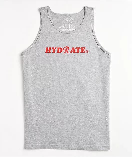 Casual Industrees Rainier Hydrate Grey Tank Top — image 1 of 1