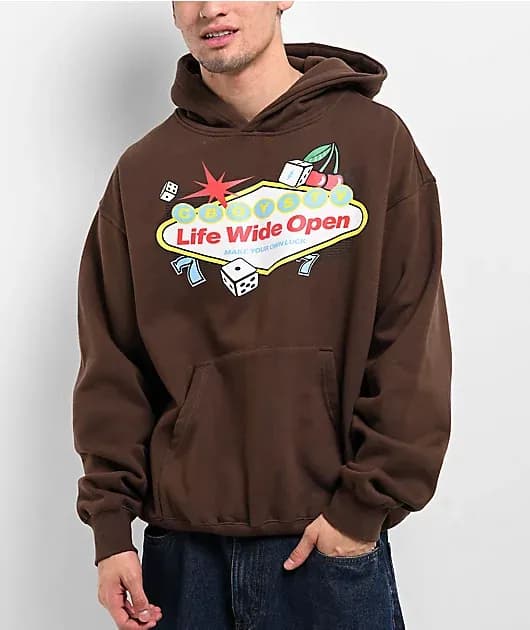 CboysTV Vegas Brown Hoodie — image 1 of 1