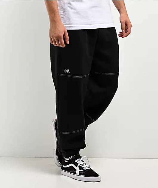 Chain Black Sweatpants — image 1 of 1
