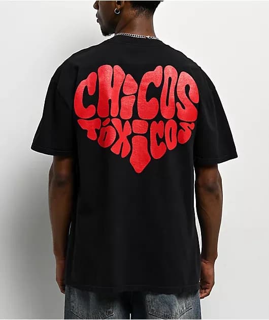 Chicos Toxicos Future Ex Boyfriend Black T-Shirt — image 1 of 1