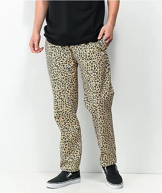 Cookman Leopard Print Chef Pants — image 1 of 1