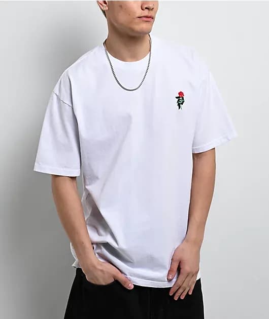 Dedication White Heavyweight T-Shirt — image 1 of 1