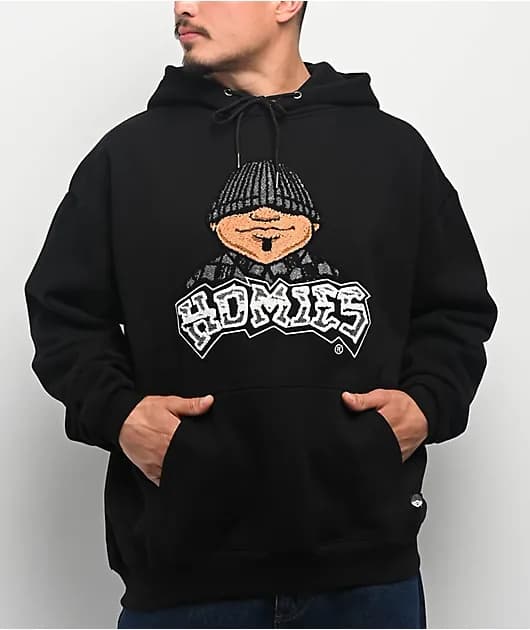 Signature Chenille 8Ball Black Hoodie — image 1 of 1