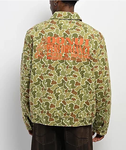 Donut Performance Camo Mechanic Jacket — image 1 of 1