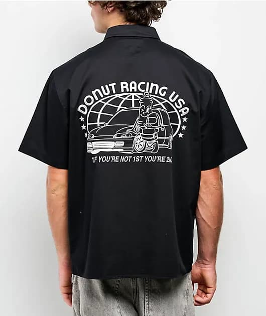 Donut Speed Black Work Shirt — image 1 of 1