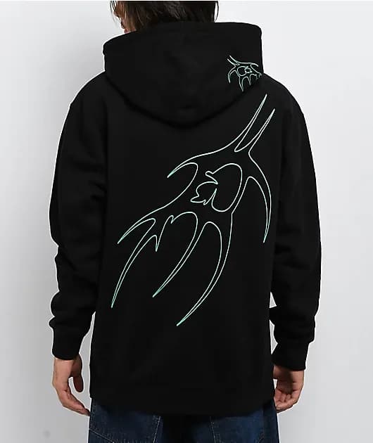 Fast Lane Black Hoodie — image 1 of 1