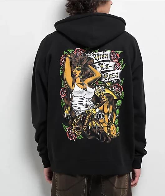 Foos Gone Wild Raza Black Zip Hoodie — image 1 of 1