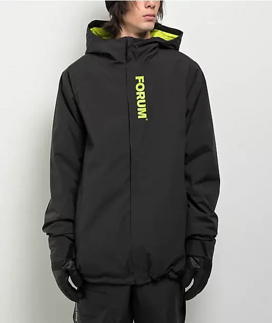 Forum Insulated Riding Black 15K Snowboard Jacket — image 1 of 1