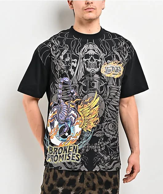 Fuel Fire Black T-Shirt — image 1 of 1