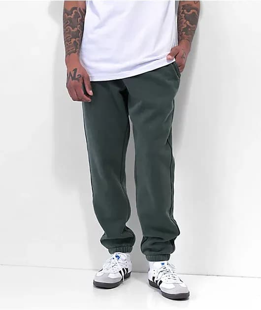 Fundamentals Green Wash Relaxed Sweatpants — image 1 of 1