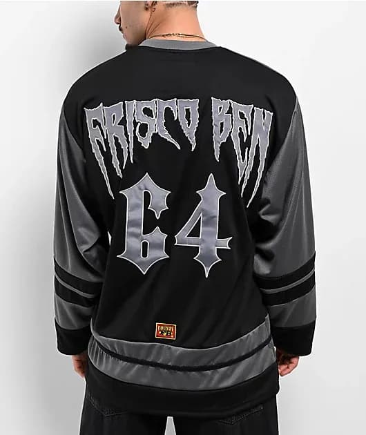 Grey Black Jersey — image 1 of 1