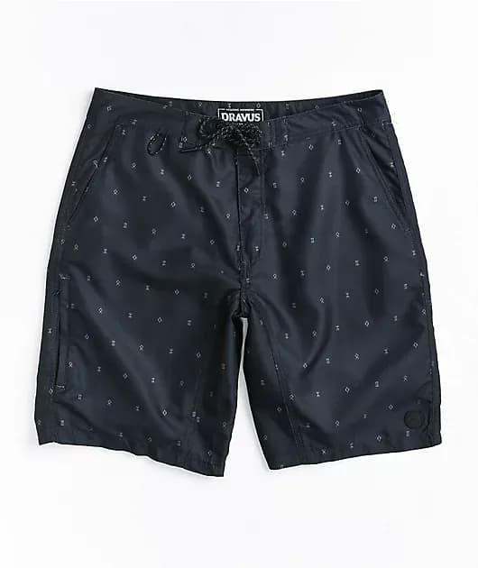 Gulch 20" Black Hybrid Shorts — image 1 of 1