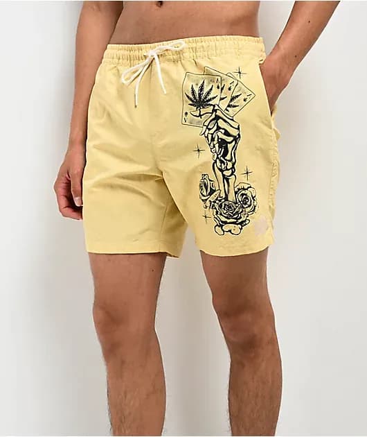 Hand Floater Natural Board Shorts — image 1 of 1