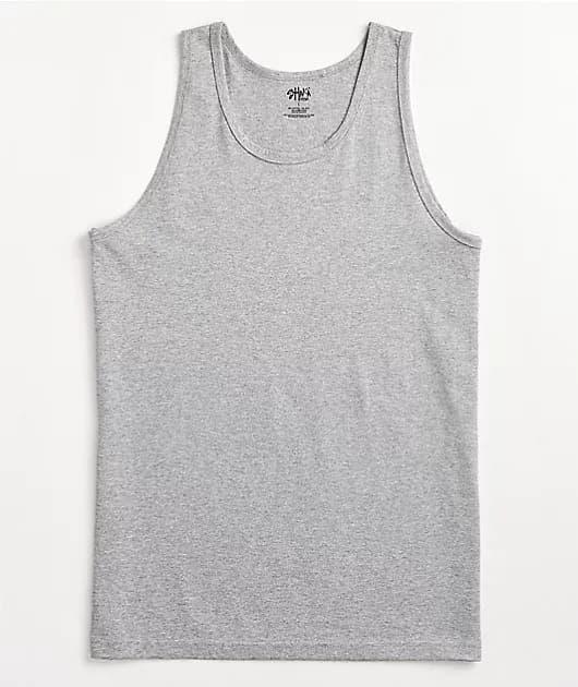 Heather Grey Heavyweight Tank Top — image 1 of 1