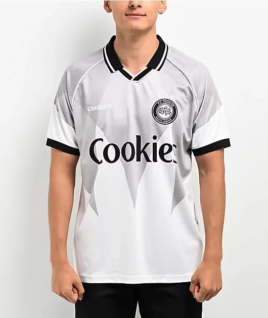 Hooliganism Grey Soccer Jersey — image 1 of 1
