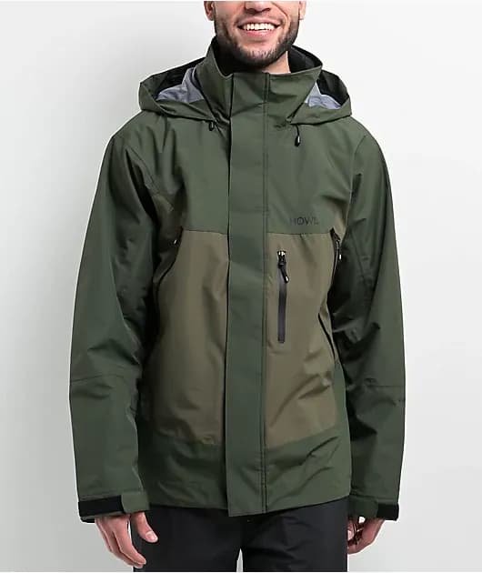 Howl Shell Army 10K Snowboard Jacket — image 1 of 1
