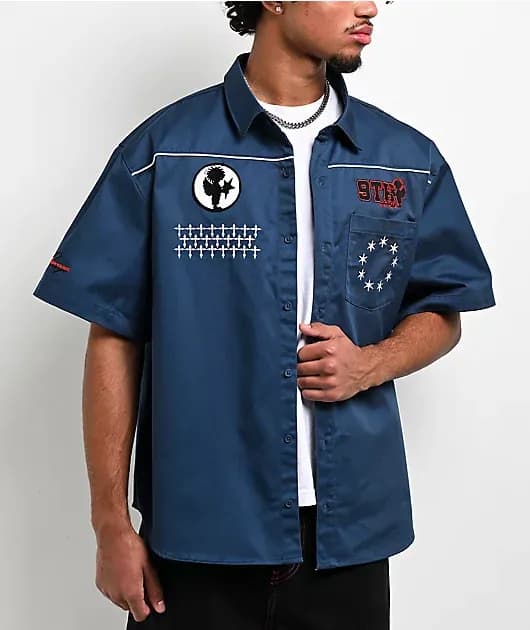 Ignition Blue Work Shirt — image 1 of 1