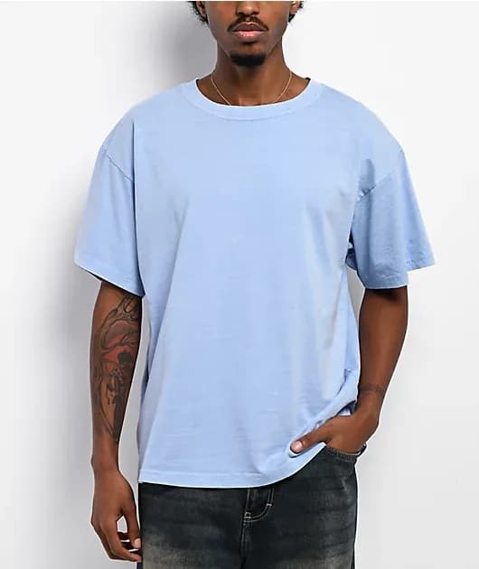 Portal Baby Blue Boxy T-Shirt — image 1 of 1