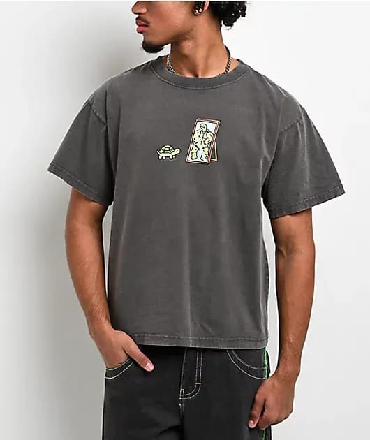 Jerry Mirror Grey Wash T-Shirt — image 1 of 1