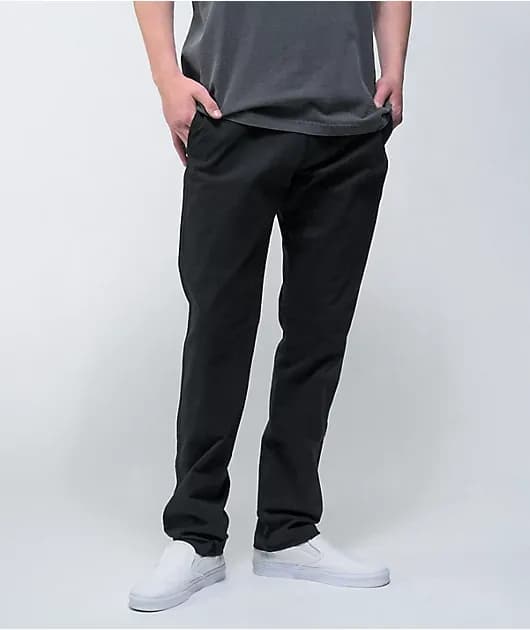 Kennedy MFG Surplus Black Chino Pants — image 1 of 1