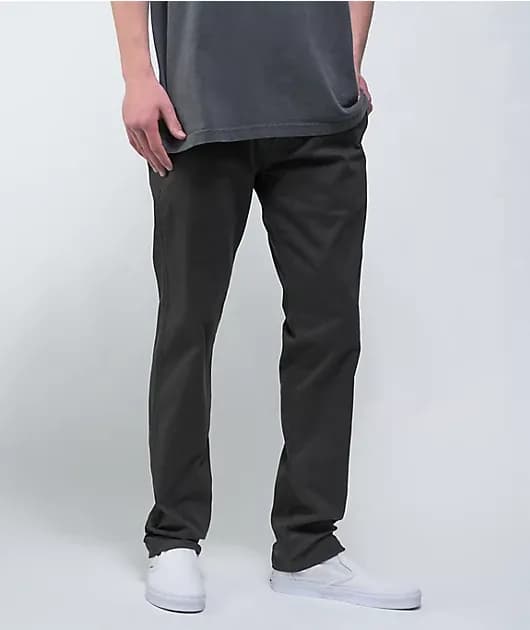 Kennedy MFG Surplus Charcoal Chino Pants — image 1 of 1