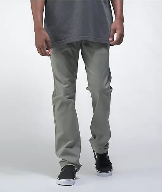 Kennedy MFG Surplus Grey Chino Pants — image 1 of 1