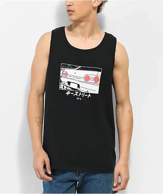 Dreamin Black Tank Top — image 1 of 1