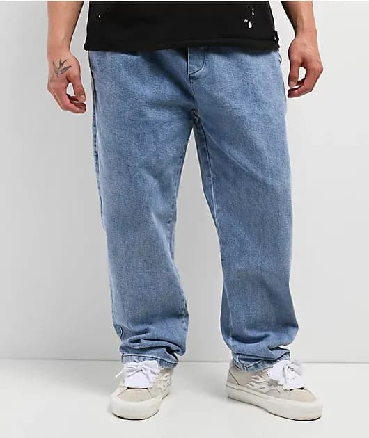 KREW Original K-Slim Slacker Vintage Blue Jeans — image 1 of 1