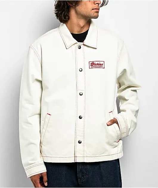 Lewistown Egret Denim Jacket — image 1 of 1