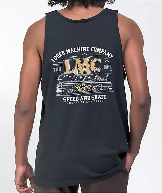 Loser Machine Kustom Black Tank Top — image 1 of 1