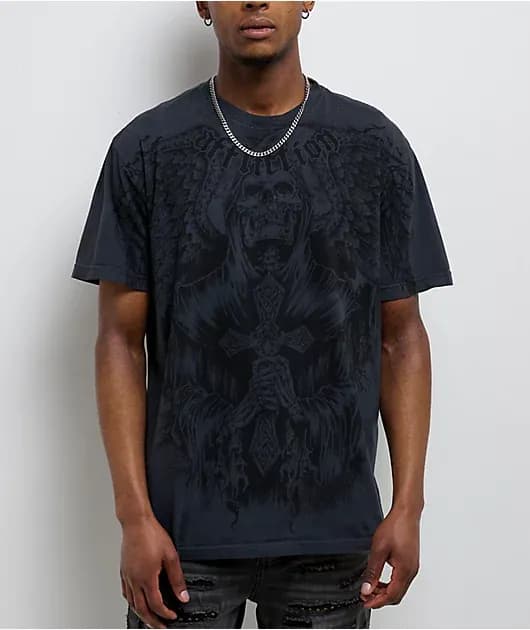 Nightmare Charcoal Wash T-Shirt — image 1 of 1