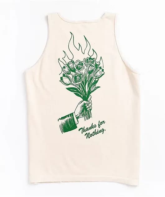 Nothing Natural White Tank Top — image 1 of 1