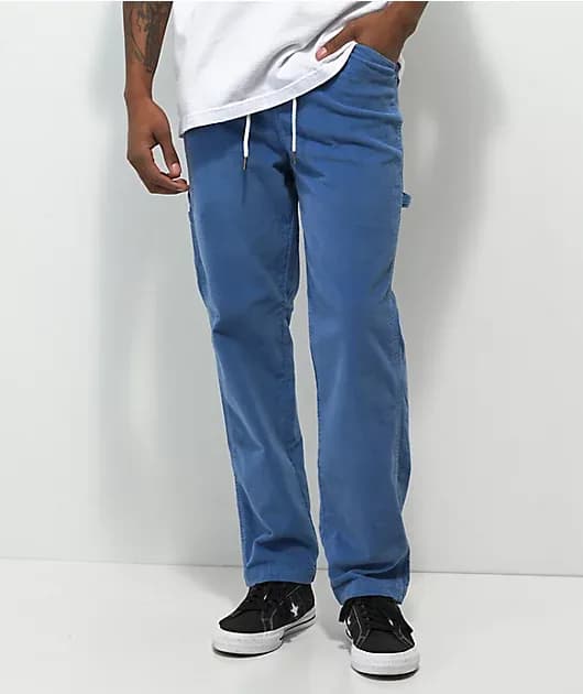 Odd Future Blue Corduroy Painter Pants — image 1 of 1