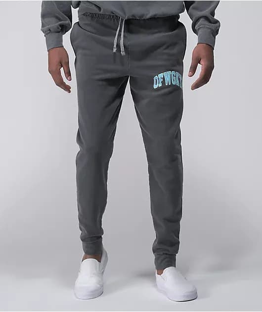 Odd Future Collegiate Grey Jogger Sweatpants — image 1 of 1