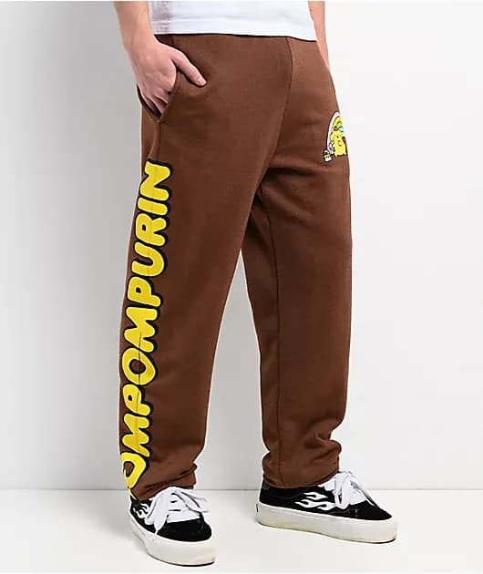 Over The Rainbow Brown Sweatpants — image 1 of 1