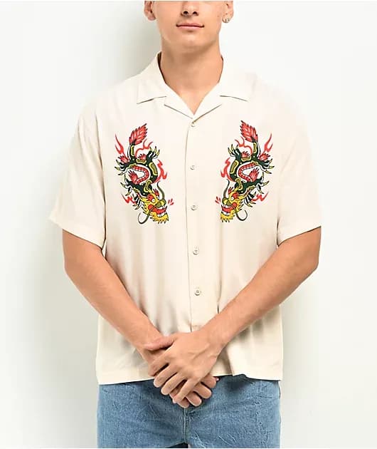 Parade Birch Short Sleeve Button Up Shirt — image 1 of 1