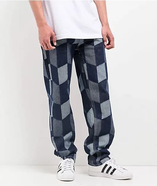 Patchwork Denim Pants — image 1 of 1