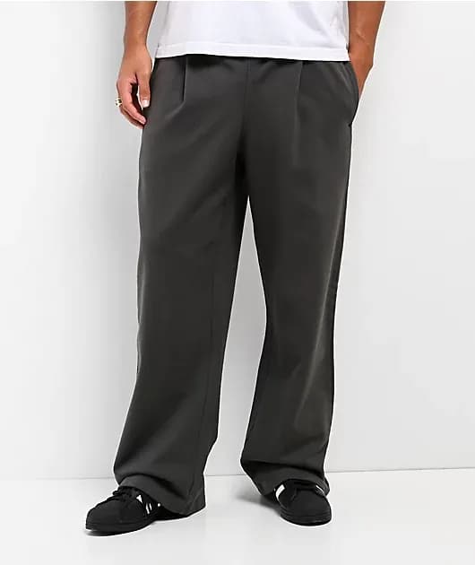 Pleated Garment Dye Shadow Sweatpants — image 1 of 1