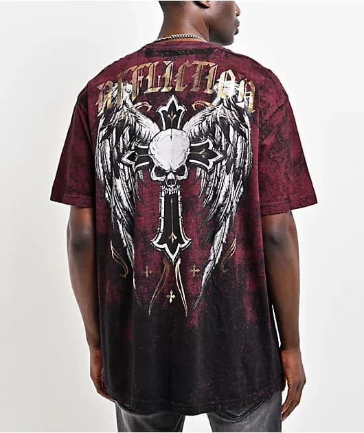 Prophet Red Wash T-Shirt — image 1 of 1