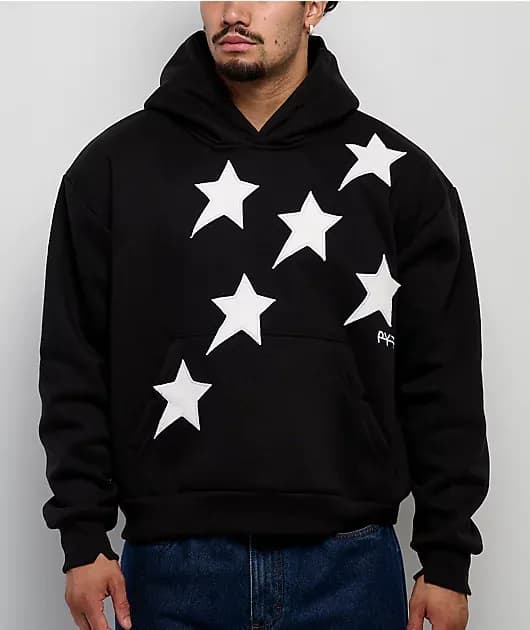 Pythia Peripheral Black Heavyweight Hoodie — image 1 of 1