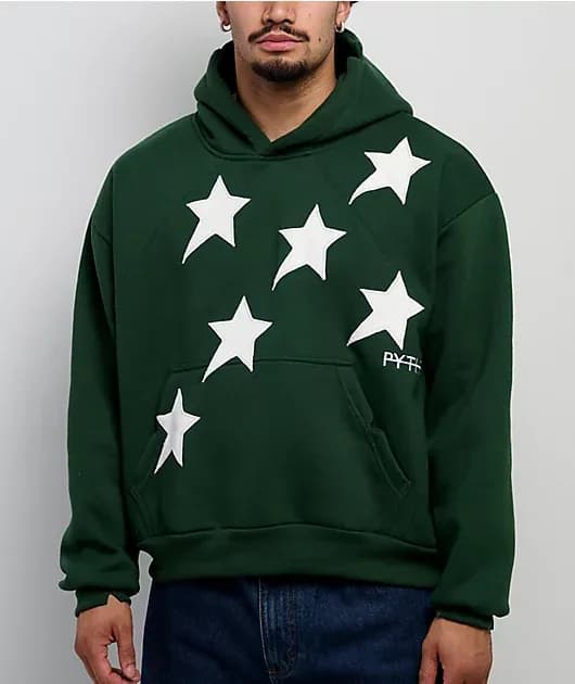 Pythia Peripheral Green Heavyweight Hoodie — image 1 of 1